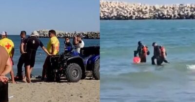 A fost găsit trupul fără viață al bărbatului de 53 de ani care a intrat în mare și nu a mai ieșit. A fost căutat timp de 2 zile
