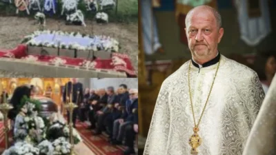Părintele Nicodim Nechita a fost condus pe ultimul drum. Preotul s-a stins din viață la 63 de ani: ”Rămânem mai săraci și mai singuri”