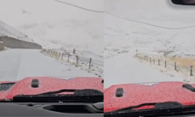 Ninge în România. Drumarii intervin pentru deszăpezirea carosabilului