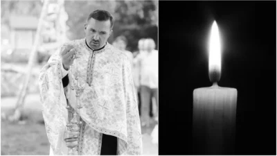 Preotul Adrian Frunză a murit la 48 de ani! Motocicleta pe care se afla, implicată într-un accident teribil în Bacău