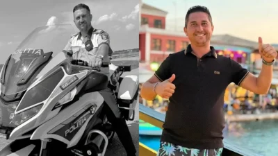 Marcel este polițistul care a murit la doar 39 de ani! Fiul agentului împlinise în aceeași săptămână un an