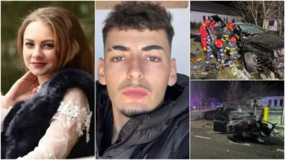 Ei sunt cei doi tineri care au murit nevinovați în accidentul din Bistrița-Năsăud, în a doua zi de Crăciun. O a treia persoană se zbate între viață și moarte