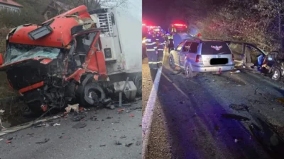 Două accidente grave au avut loc pe Valea Oltului. Două femei au murit, iar alte trei persoane au fost rănite