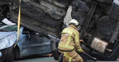 BREAKING NEWS. Trafic oprit pe DN 22, în Tulcea. Un ansamblu rutier s-a răsturnat pe șosea, iar circulația este deviată