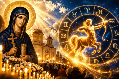Dupa Sfanta Parascheva, se deschid portile cerului pentru o zodie! Protectie divina, noroc urias si sfarsitul necazurilor!