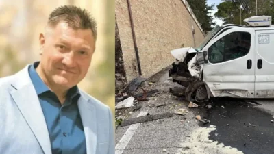 Constantin a murit în Italia, în urma unui accident de mașină. Brutarul muncise toată noapte dinaintea tragediei