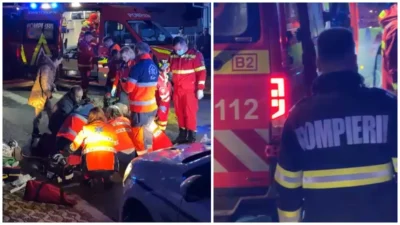 Tragedie într-o locuință din Sibiu. Doi copii de 2 și 4 ani au murit după ce o saltea a luat foc
