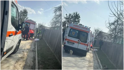 O ambulanță a lovit mortal un bărbat din Iași când efectua manevra de mers înapoi. Autospeciala era în intervenție