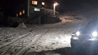 Iarna și-a intrat în drepturi. Ninsori abundente și temperaturi scăzute în zonele montane